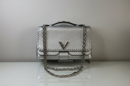 Louis Vuitton Very Silver Leather