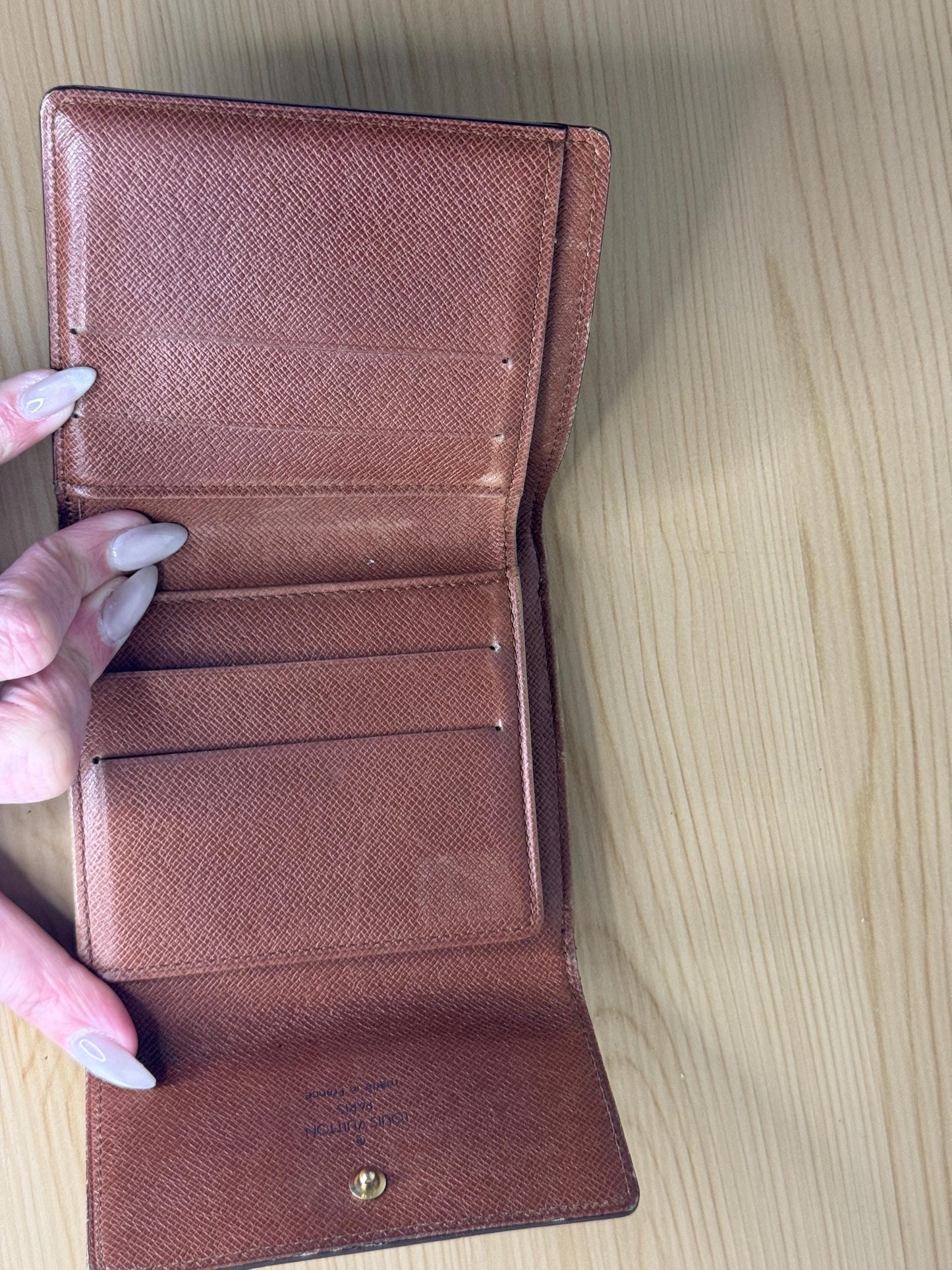 Louis Vuitton Monogram Compact Elise Wallet