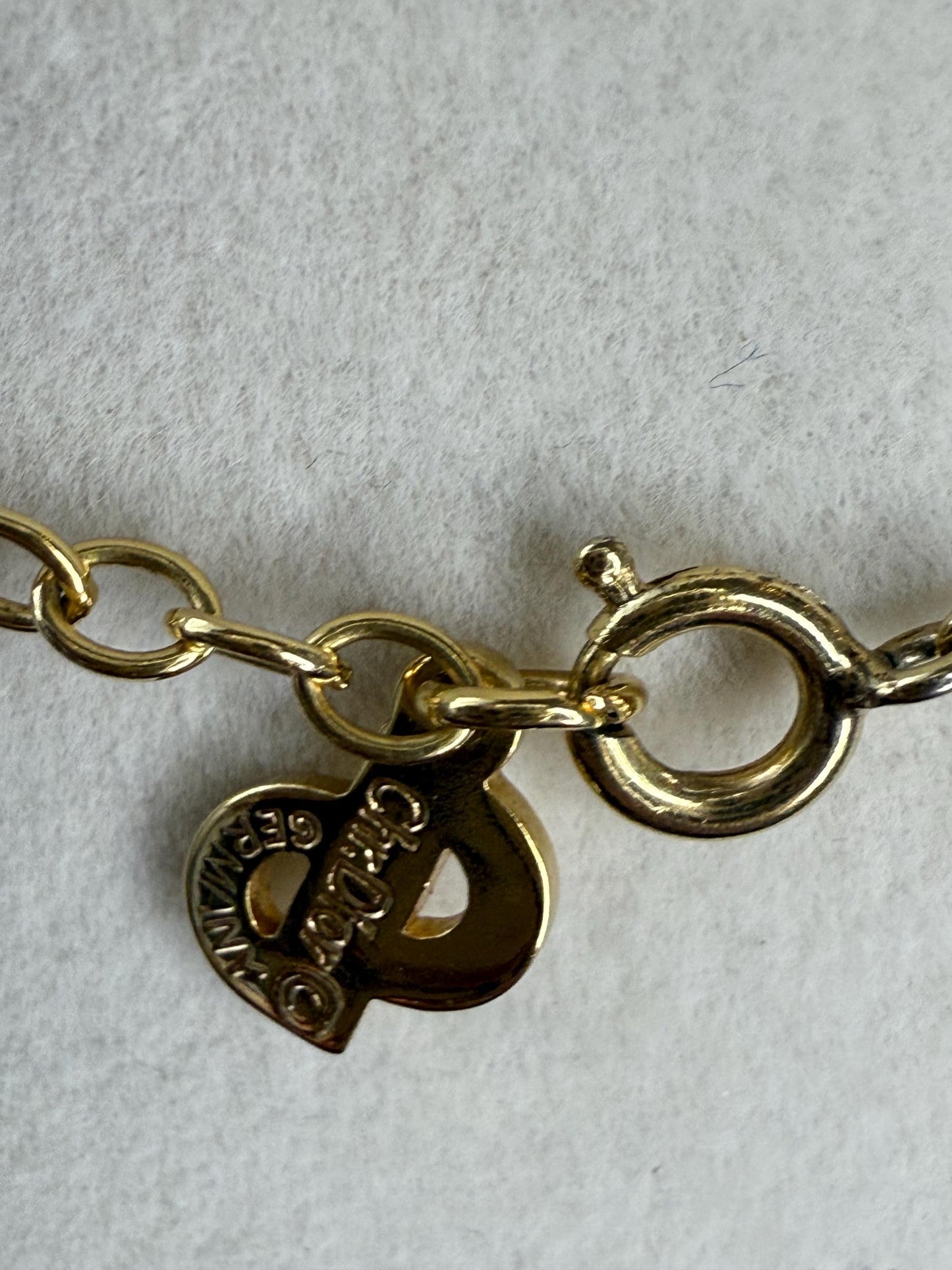 Christian Dior Vintage Bow Necklace