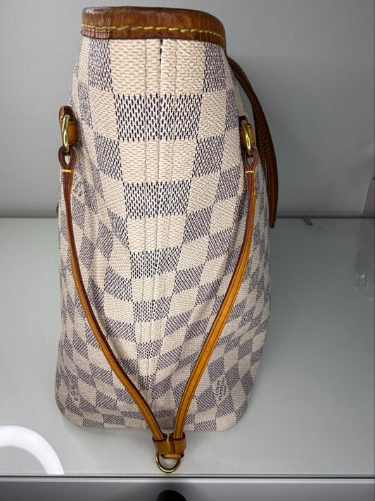Louis Vuitton Damier Azur MM Neverfull Tote