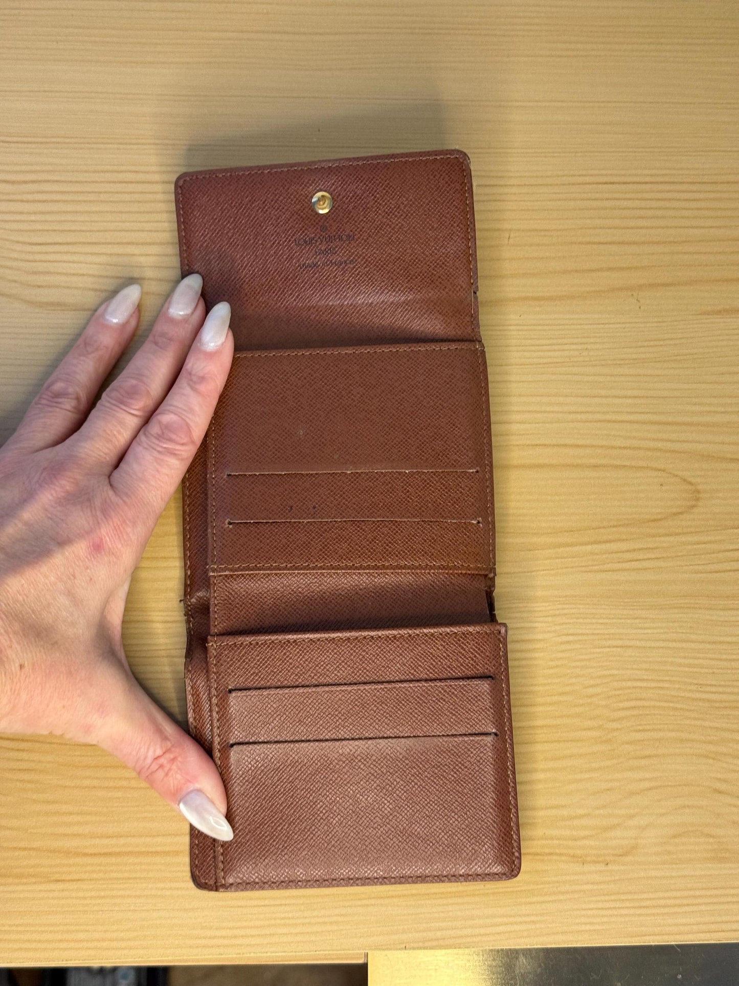 Louis Vuitton Monogram Compact Elise Wallet