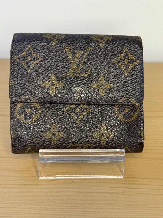 Authentic Louis Vuitton Monogram Compact Elise Wallet