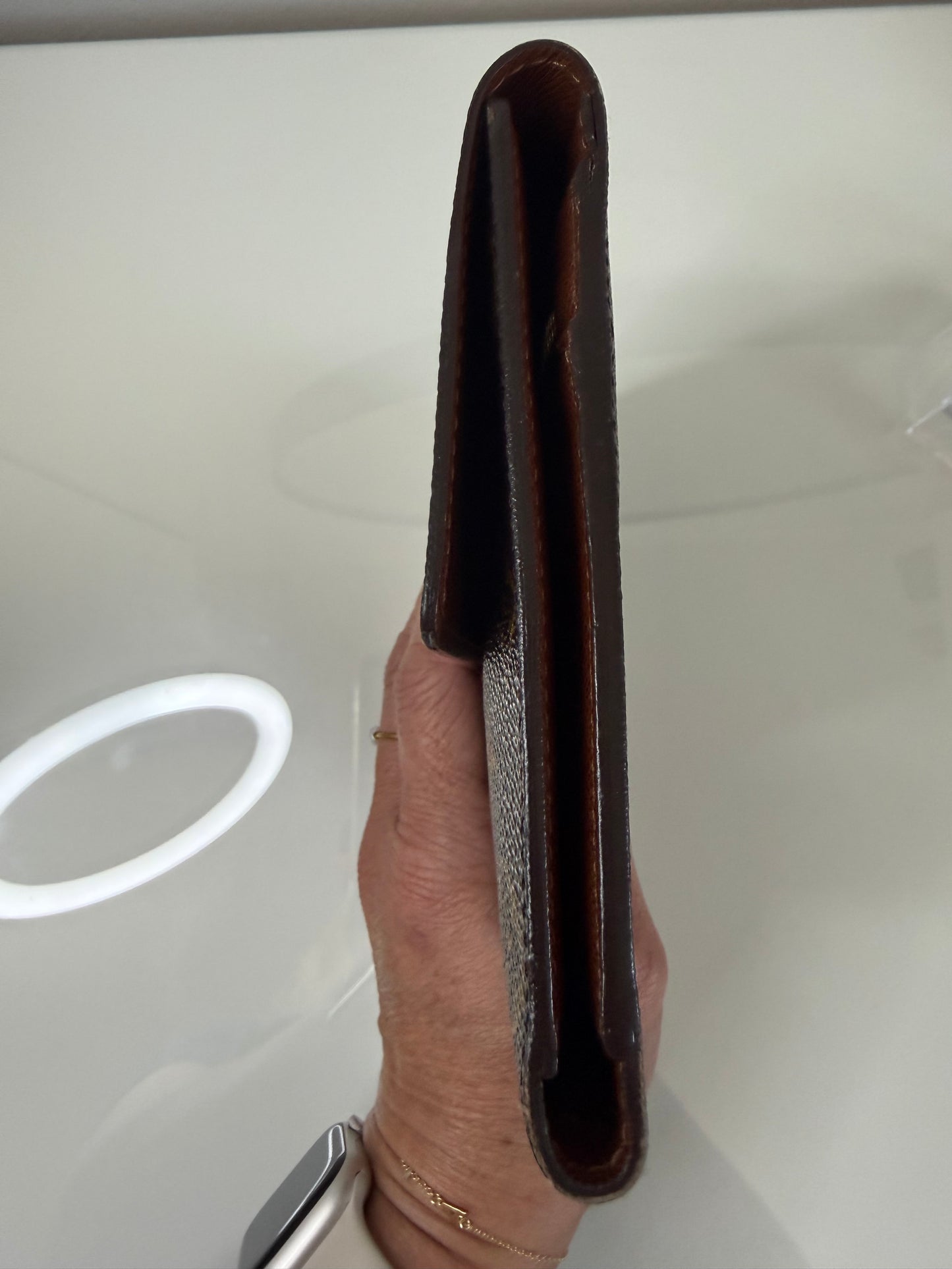 Louis Vuitton Monogram Pochette Passport Tri Fold