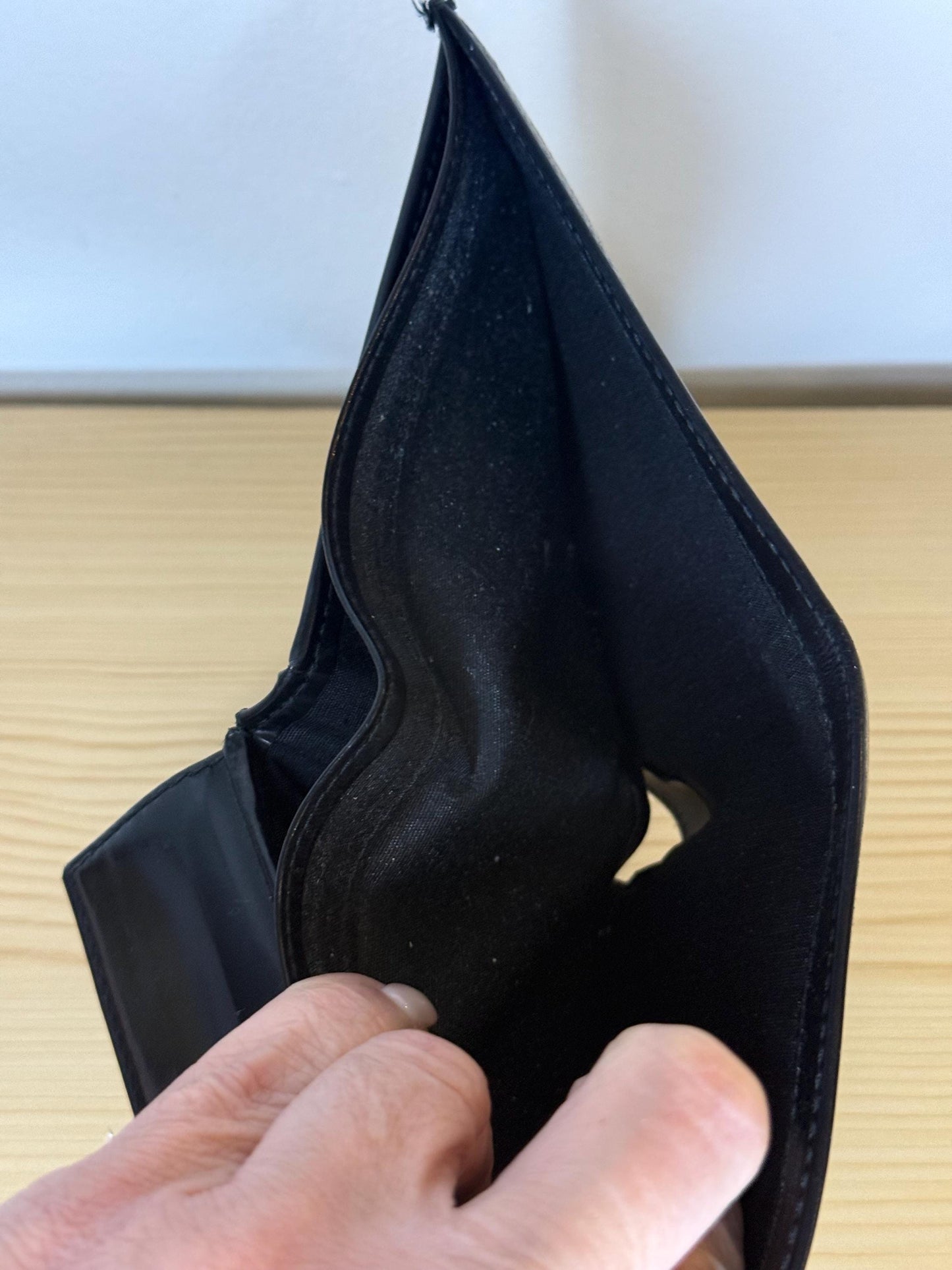 AUTHENTIC Christian Dior Black Leather Men’s Wallet