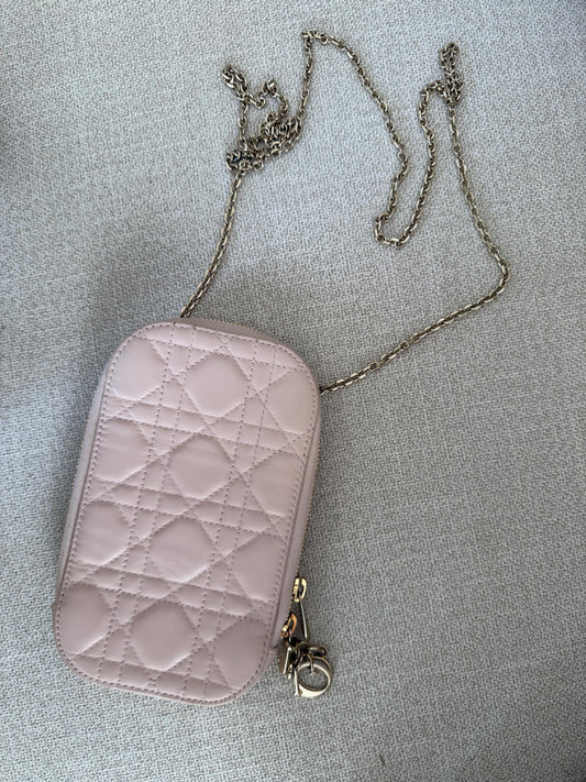 Dior Lady Dior Call’in Phone Holder Bag