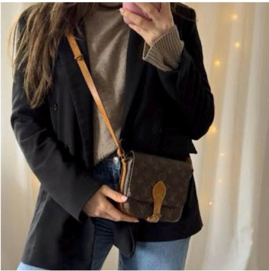 Louis Vuitton Vintage Monogram Cartouchire PM Crossbody