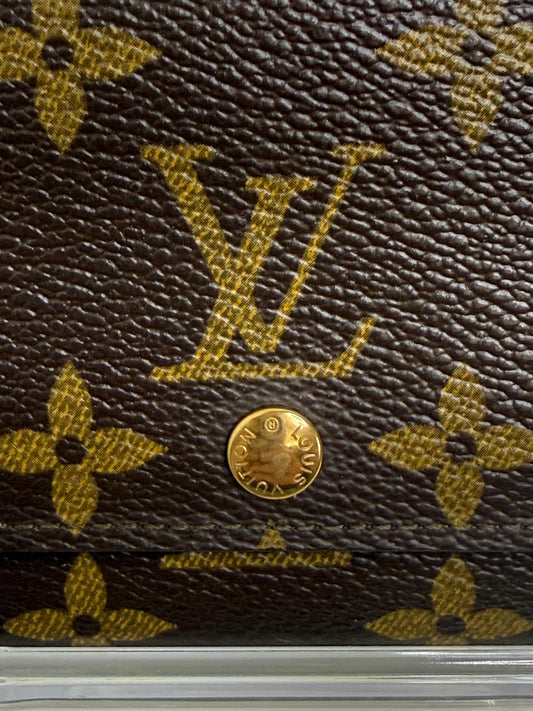 Louis Vuitton Vintage Porte Monnaie Compact Monogram Wallet