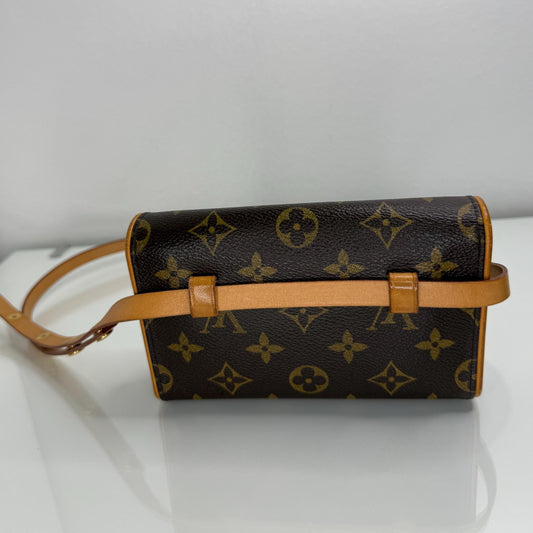 Louis Vuitton Vintage Monogram Pochette Florentine Belt/Crossbody Bag
