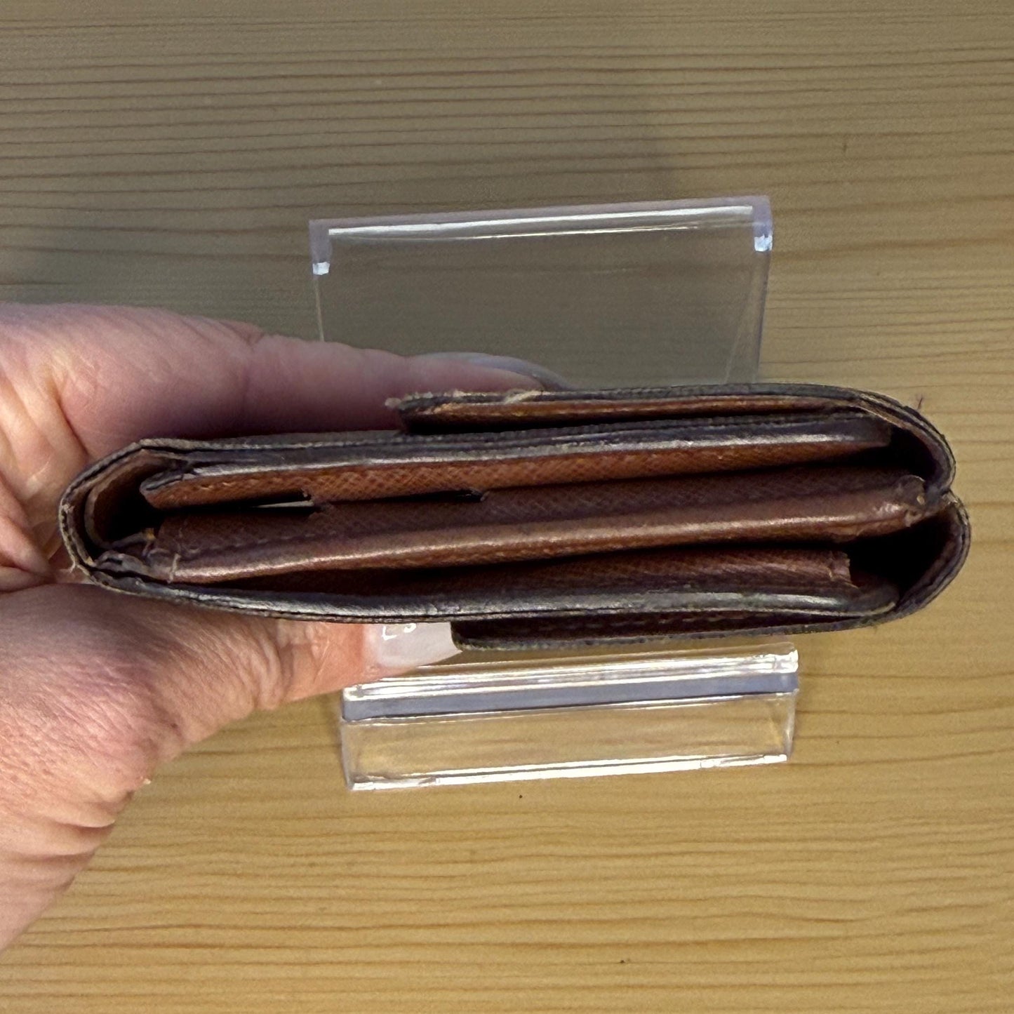 Louis Vuitton Monogram Compact Elise Wallet