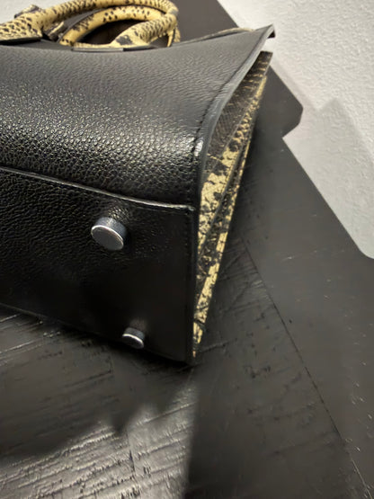 Saint Laurent Sac De Jour Python Bag