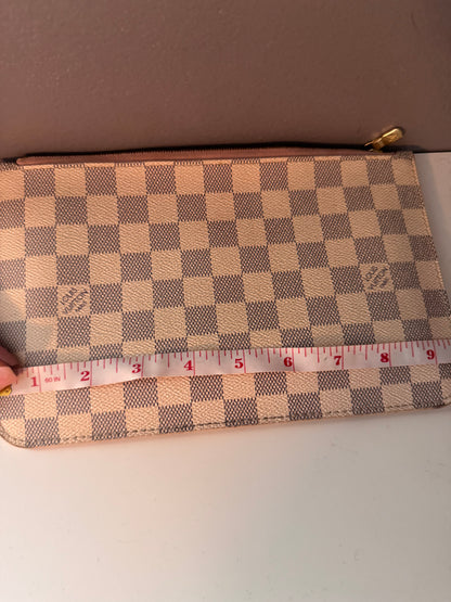 Louis Vuitton Damier Azur Canvas Neverfull Pochette
