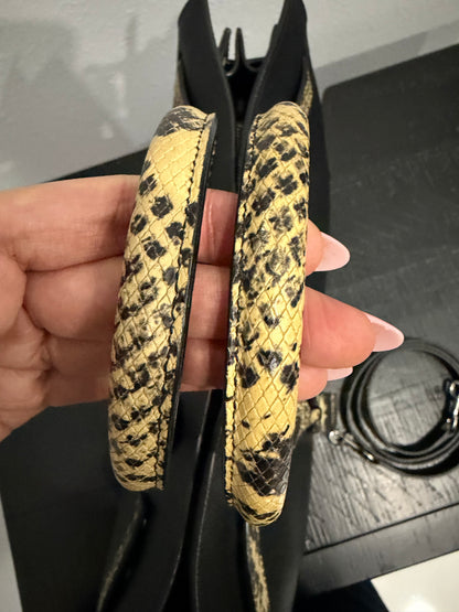 Saint Laurent Sac De Jour Python Bag