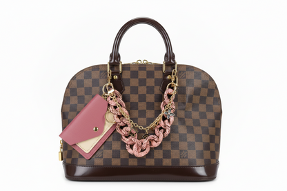 Louis Vuitton Damier Ebene Alma PM Canvas Bag