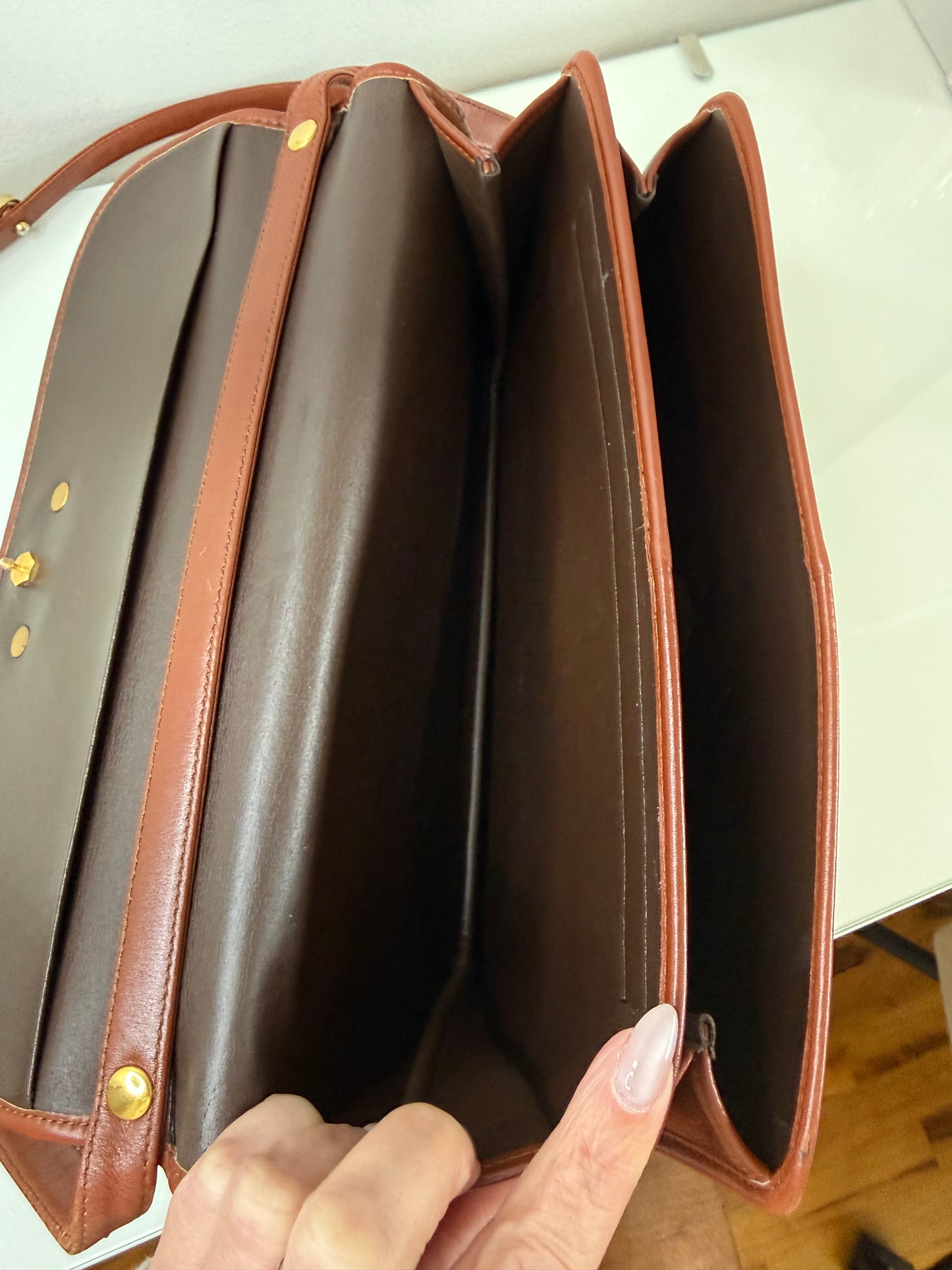 Dior Vintage Brown Suede