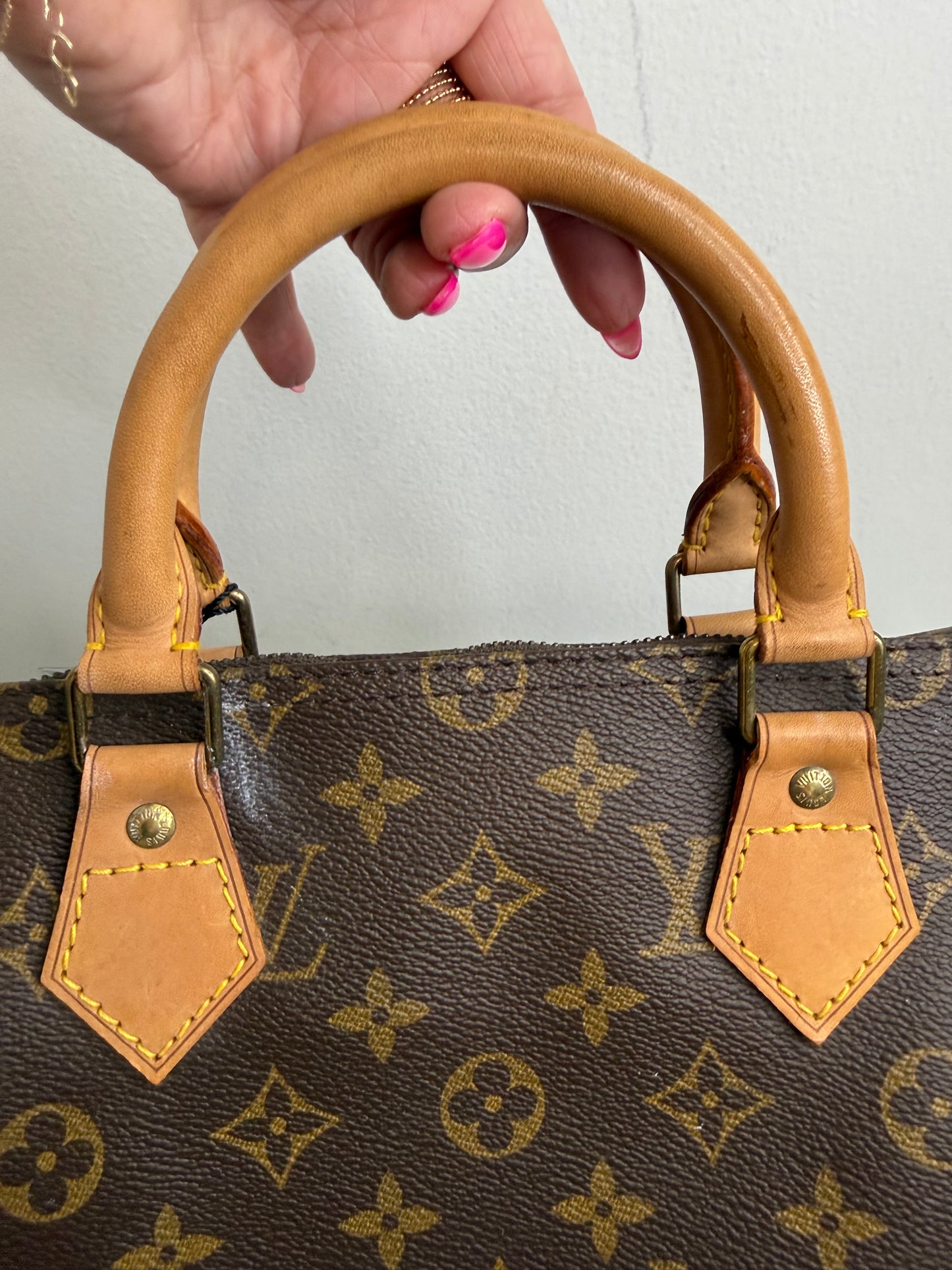Louis Vuitton Vintage Monogram Speedy 35