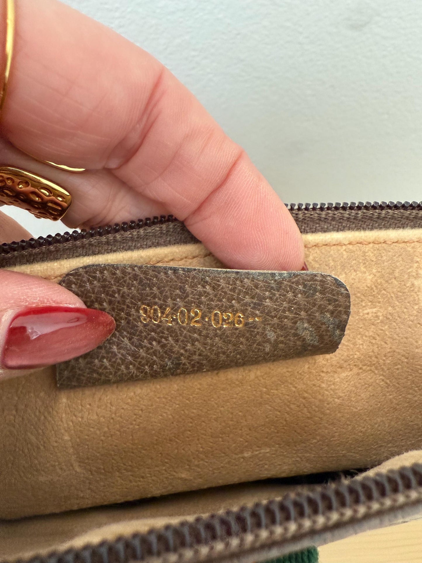 Gucci Vintage GG Supreme Canvas Crossbody