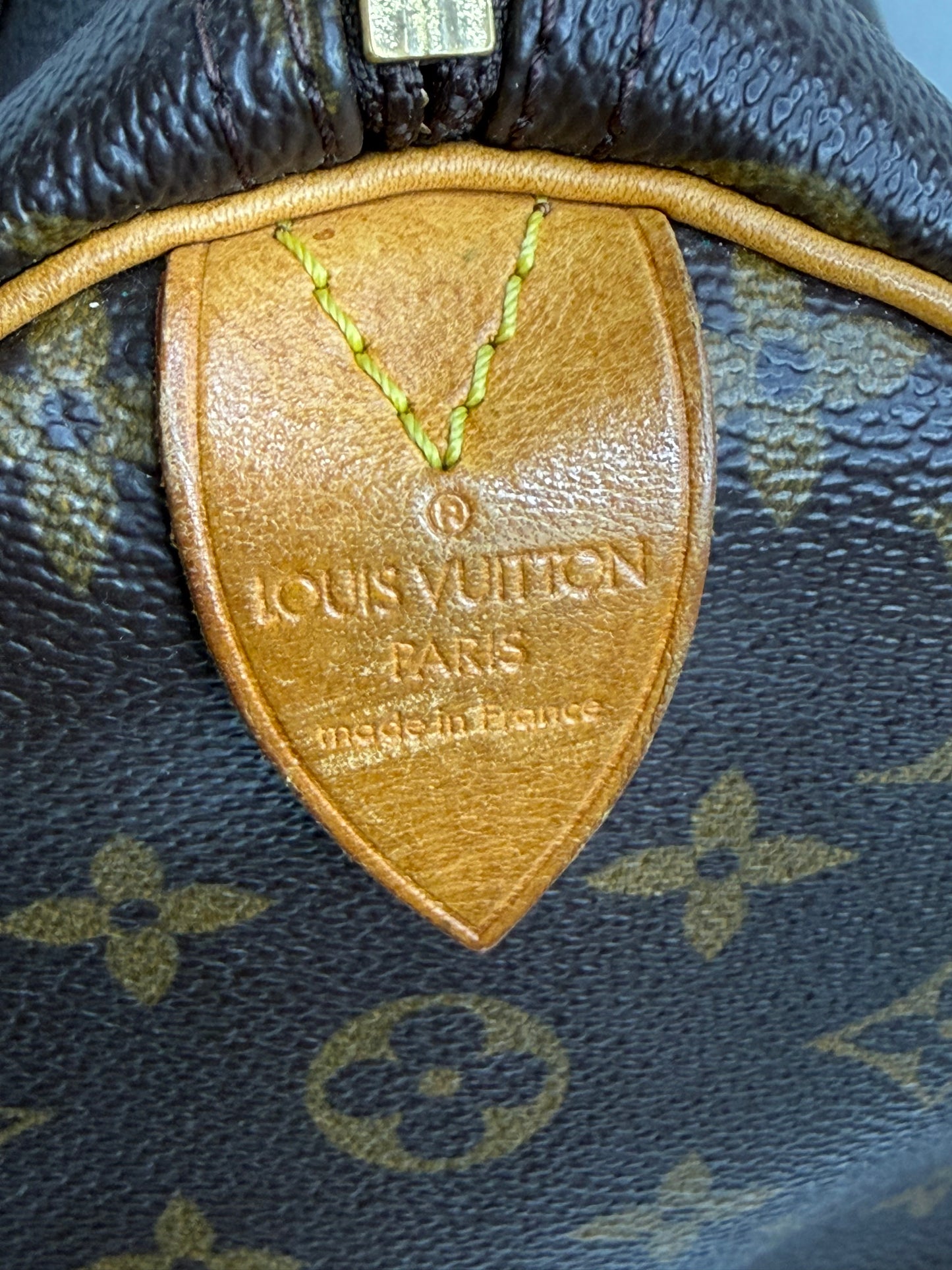 Louis Vuitton Vintage Monogram Speedy 30