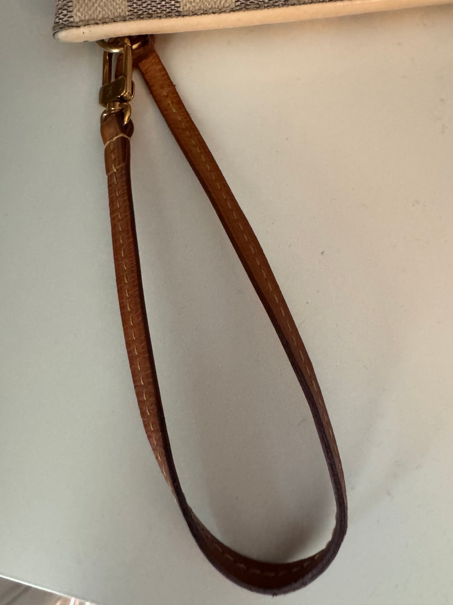 Louis Vuitton Damier Azur Canvas Neverfull Pochette