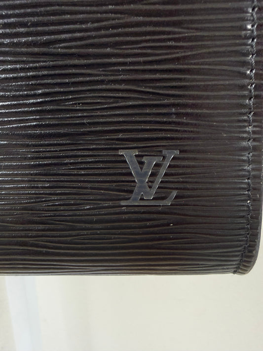 Louis Vuitton Epi Black Pouchette