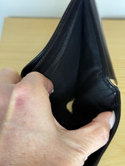 AUTHENTIC Christian Dior Black Leather Men’s Wallet