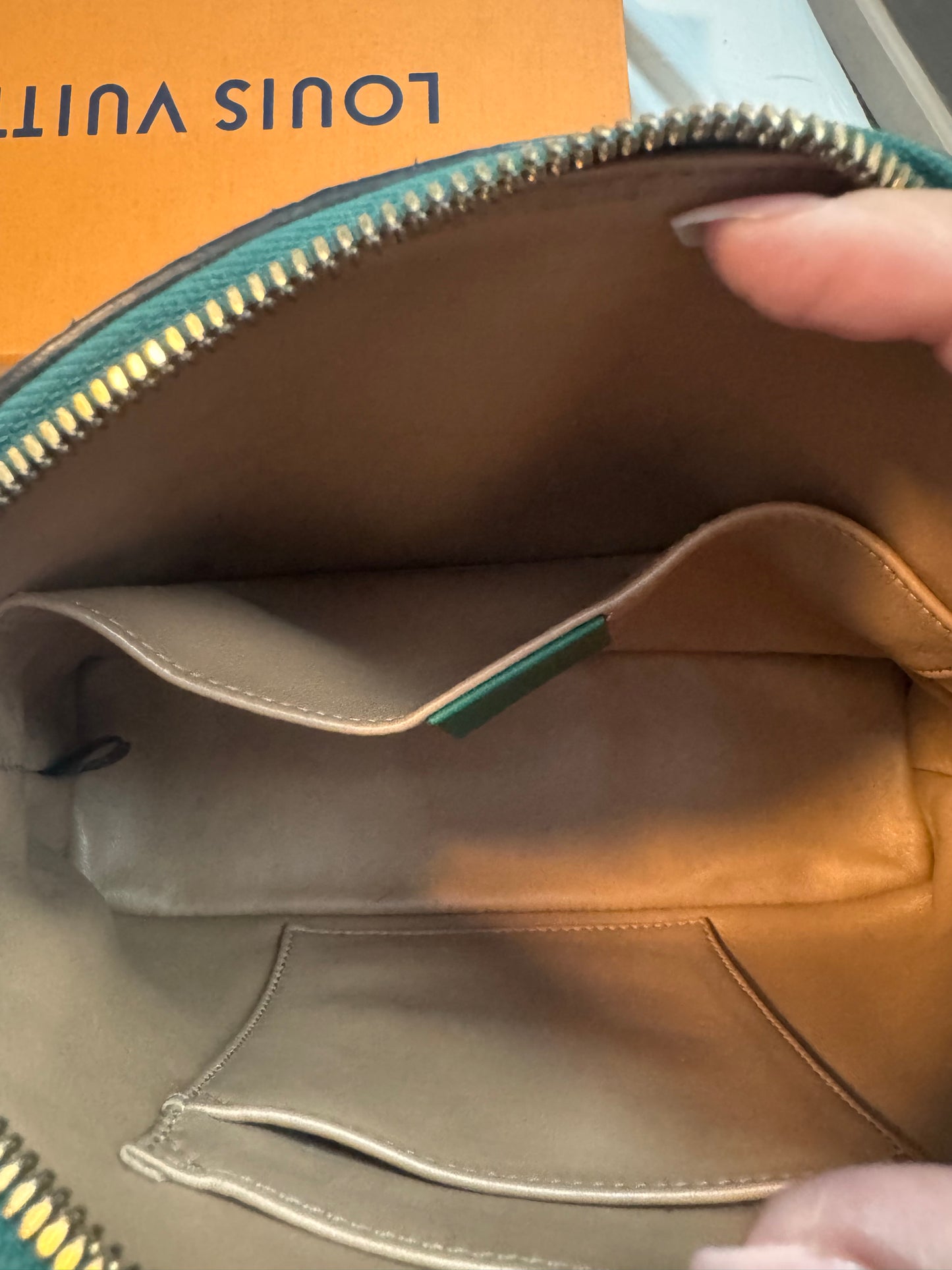 Gucci Ophidia Dome Crossbody Bag- Green Python Leather