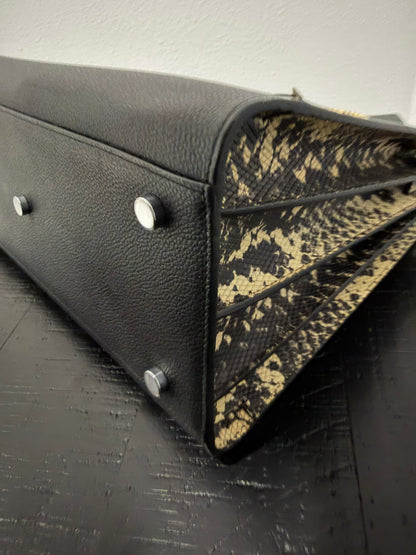 Saint Laurent Sac De Jour Python Bag
