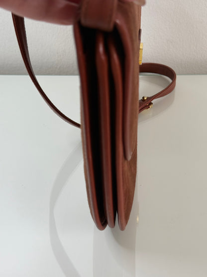 Dior Vintage Brown Suede