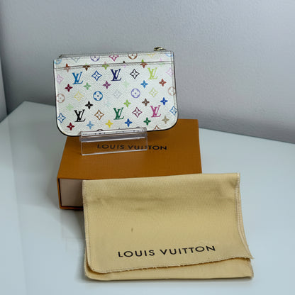 Louis Vuitton Murakami White Key Cles Pochette
