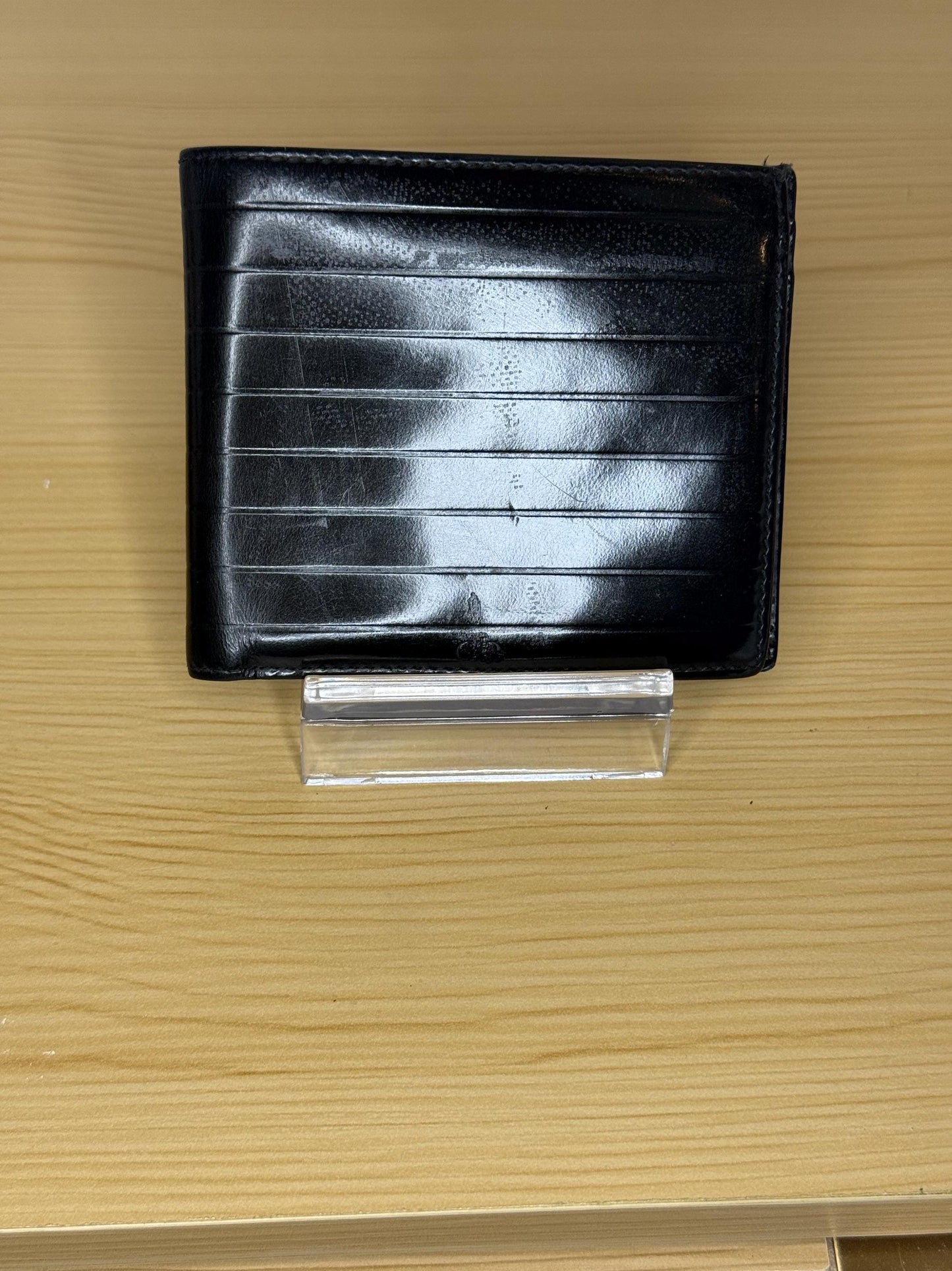 AUTHENTIC Christian Dior Black Leather Men’s Wallet