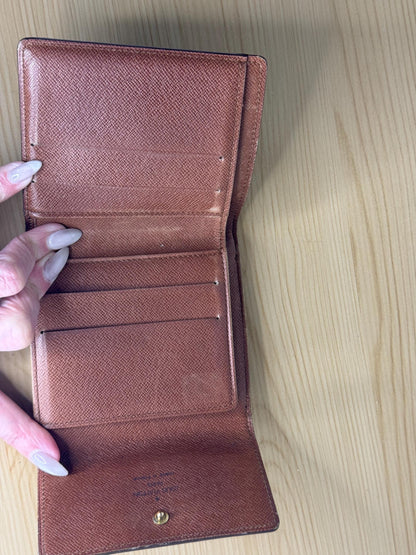 Louis Vuitton Monogram Compact Elise Wallet