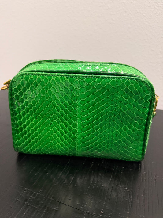 Gucci Vintage Green Snakeskin crossbody