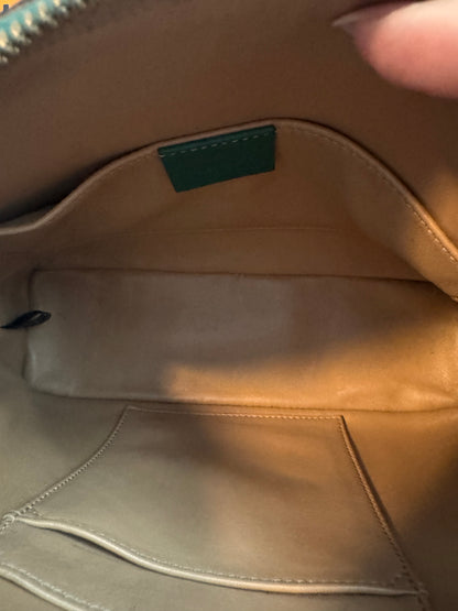 Gucci Ophidia Dome Crossbody Bag- Green Python Leather