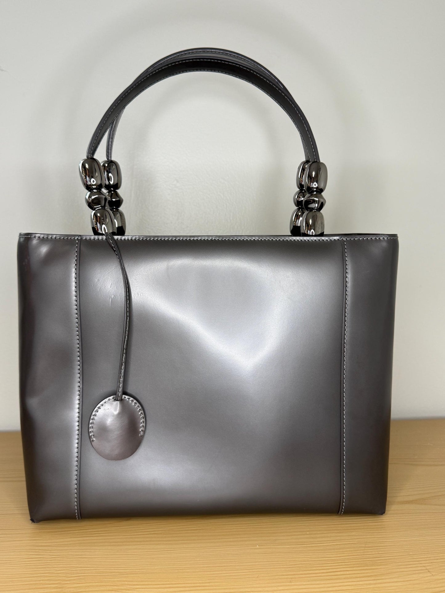 Christian Dior Malice Gray Handbag