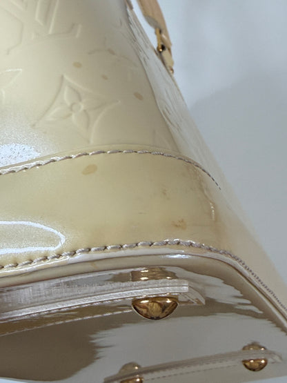 Louis Vuitton Light Yellow Vernis Alma PM