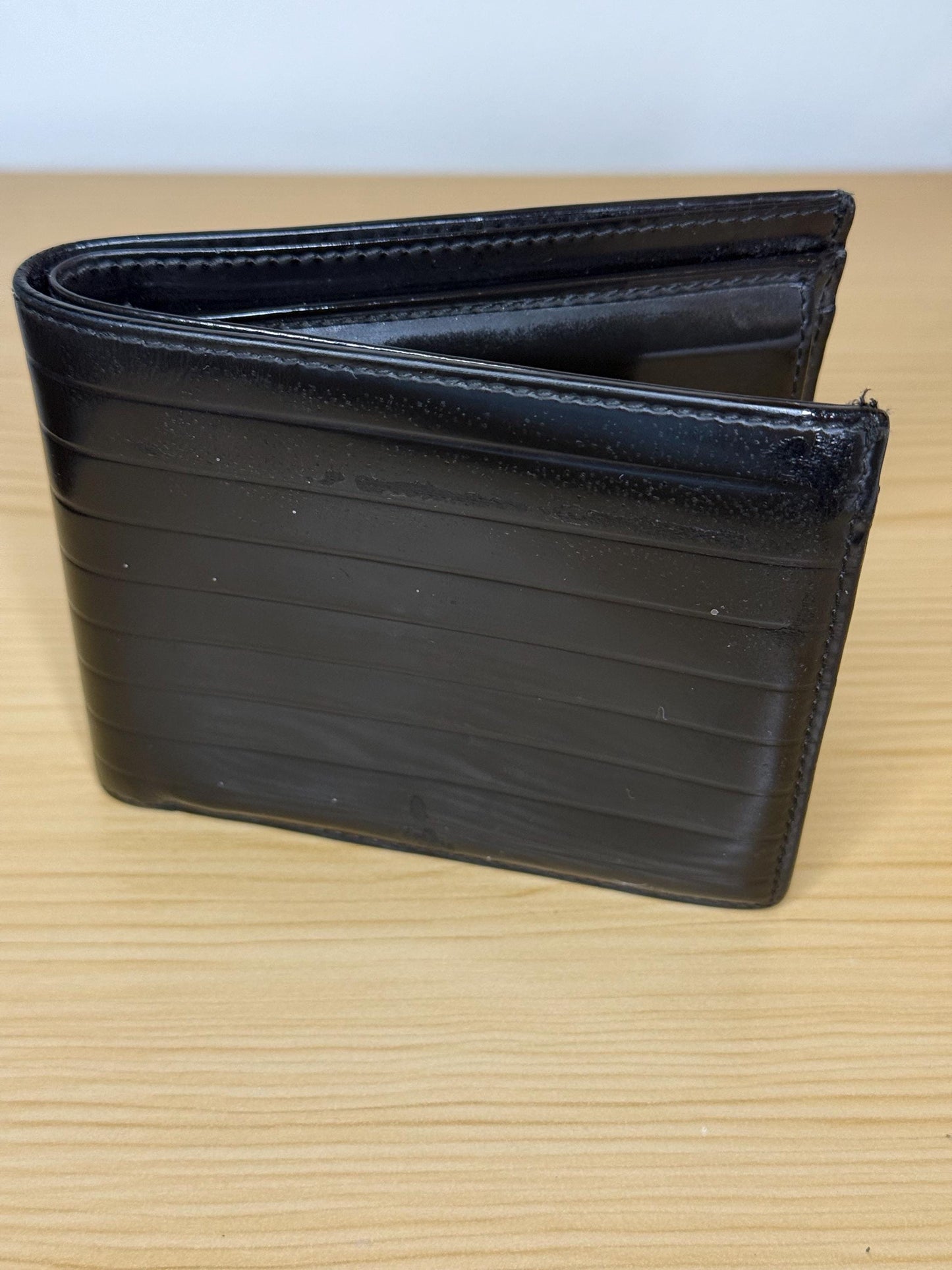 AUTHENTIC Christian Dior Black Leather Men’s Wallet