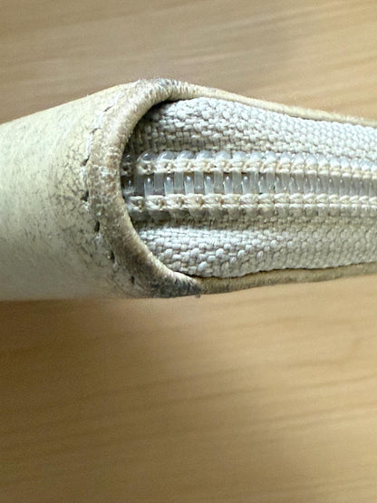 AUTHENTIC Chanel Metallic Lambskin Zippy Wallet