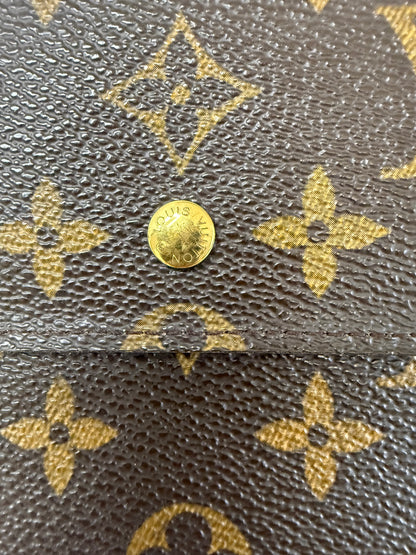 Louis Vuitton Monogram Pochette Passport Tri Fold