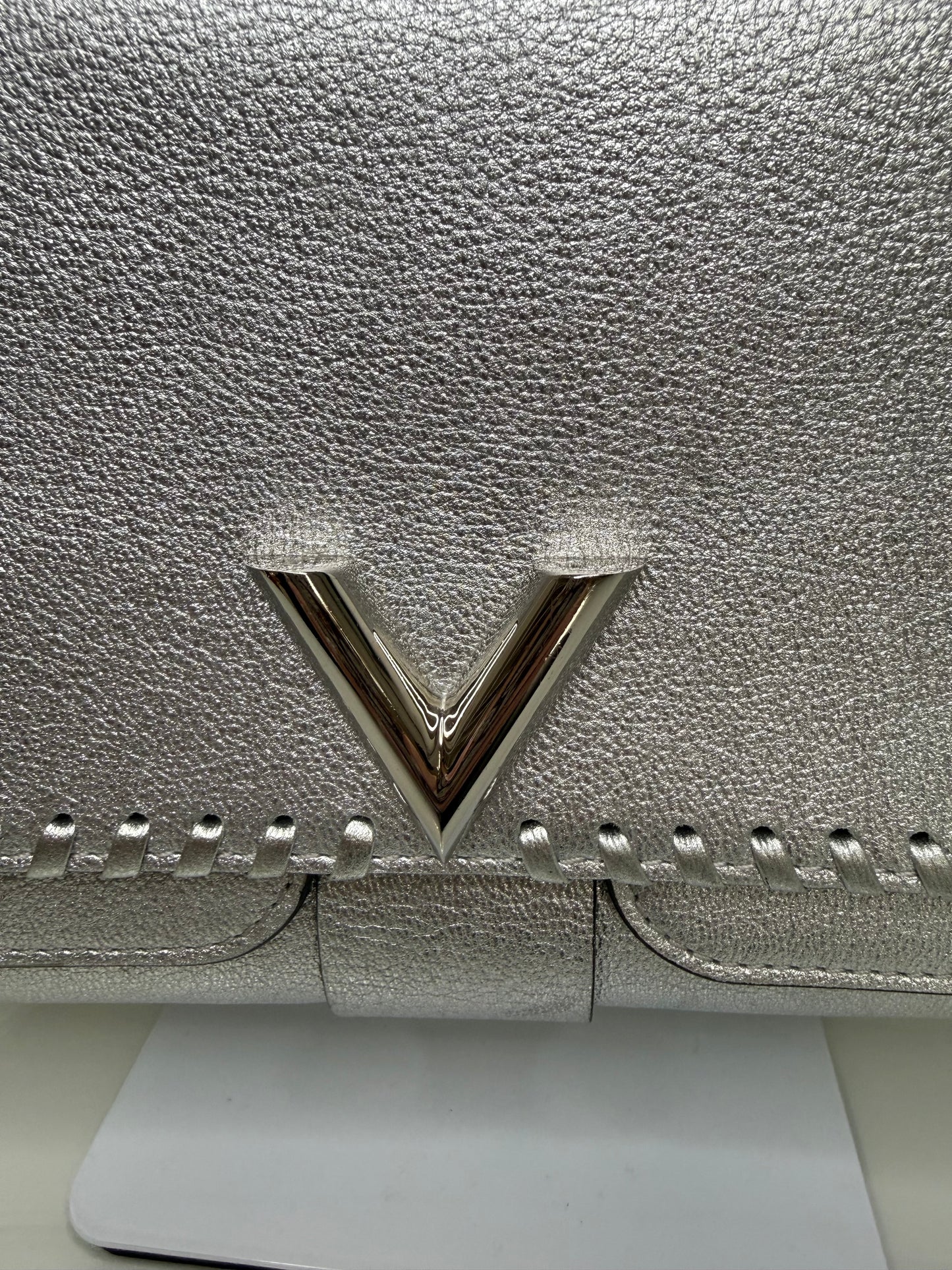 Louis Vuitton Very Silver Leather