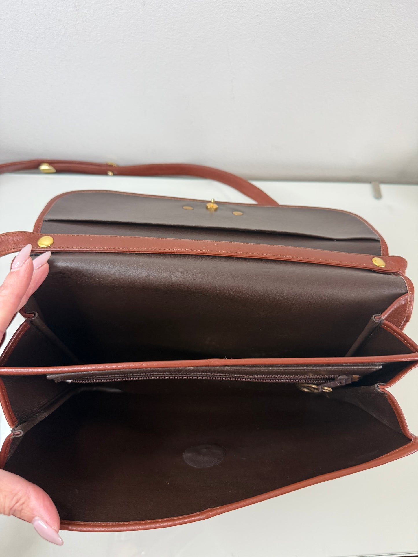 Dior Vintage Brown Suede
