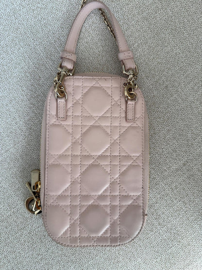 Dior Lady Dior Call’in Phone Holder Bag