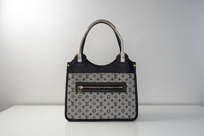 Louis Vuitton Vintage Monogram Mini Lin Sac Catherine -Blue