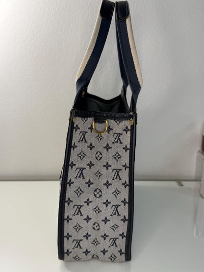 Louis Vuitton Vintage Monogram Mini Lin Sac Catherine -Blue