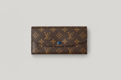 Louis Vuitton Emilie Monogram with Blue Interior Wallet