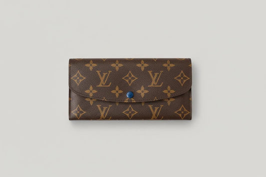 Louis Vuitton Emilie Monogram with Blue Interior Wallet