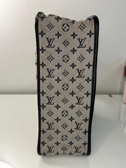 Louis Vuitton Vintage Monogram Mini Lin Sac Catherine -Blue
