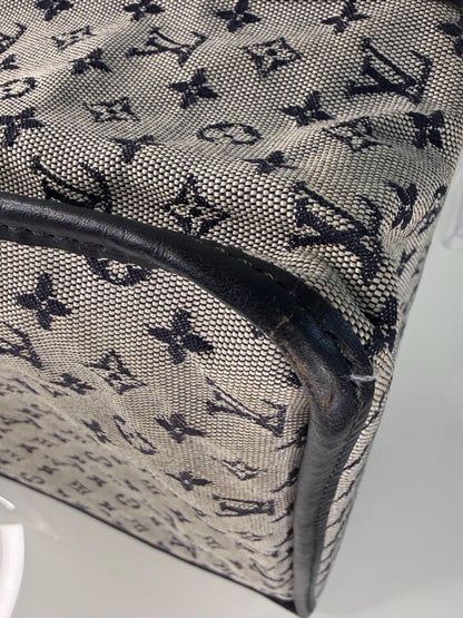 Louis Vuitton Vintage Monogram Mini Lin Sac Catherine -Blue