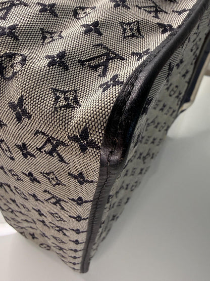 Louis Vuitton Vintage Monogram Mini Lin Sac Catherine -Blue