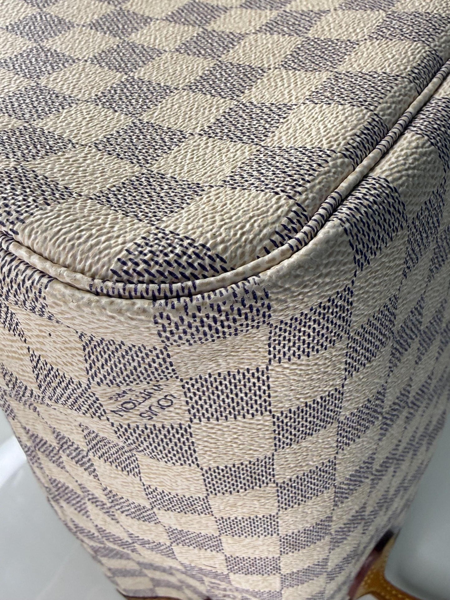 Louis Vuitton Damier Azur MM Neverfull Tote