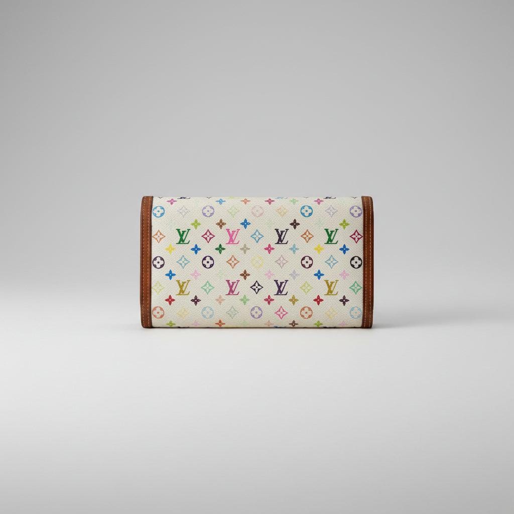 Louis Vuitton X Takashi Murakami Vintage International Long Wallet