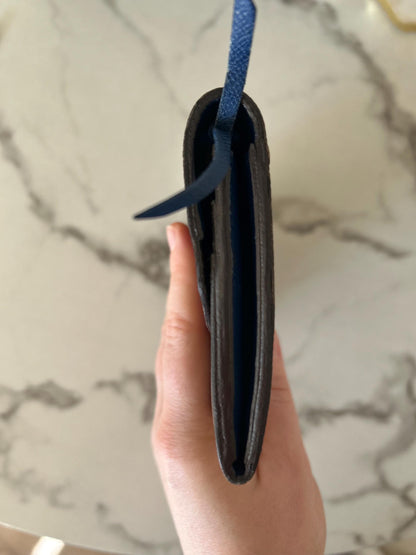 Louis Vuitton Emilie Monogram with Blue Interior Wallet